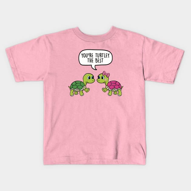 You're turtley the best Kids T-Shirt by LEFD Designs